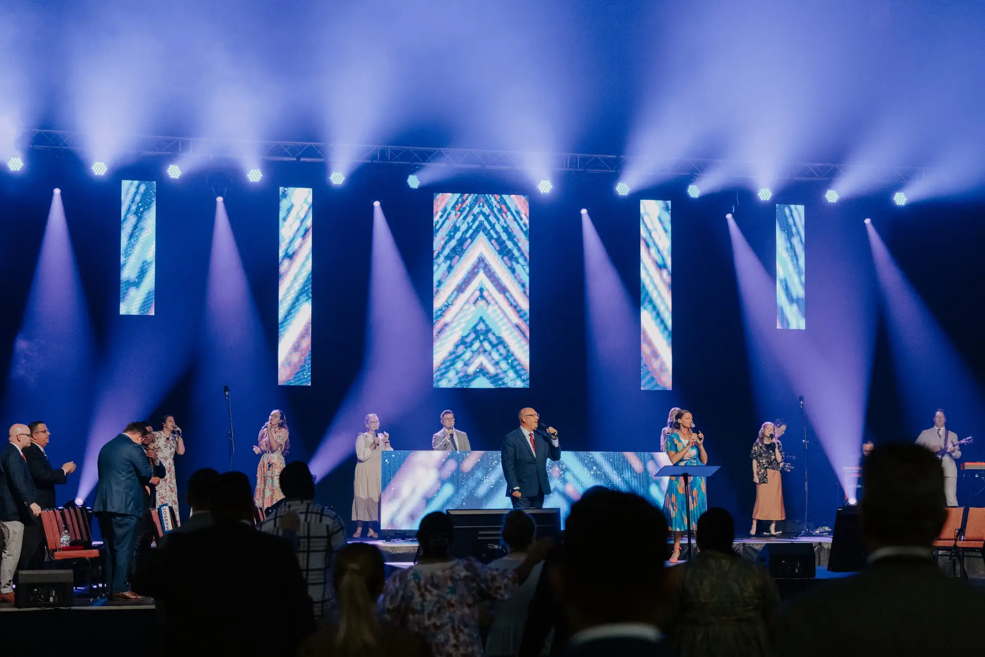 audio visual lighting equipment system for church