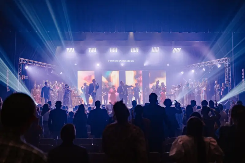church audio visual lighting system